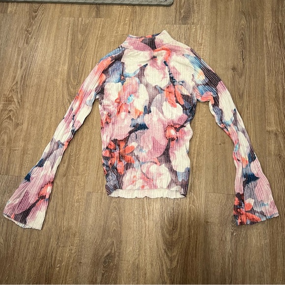 Anthropologie Pilcro Velvet Turtleneck Sweater - Picture 3 of 10